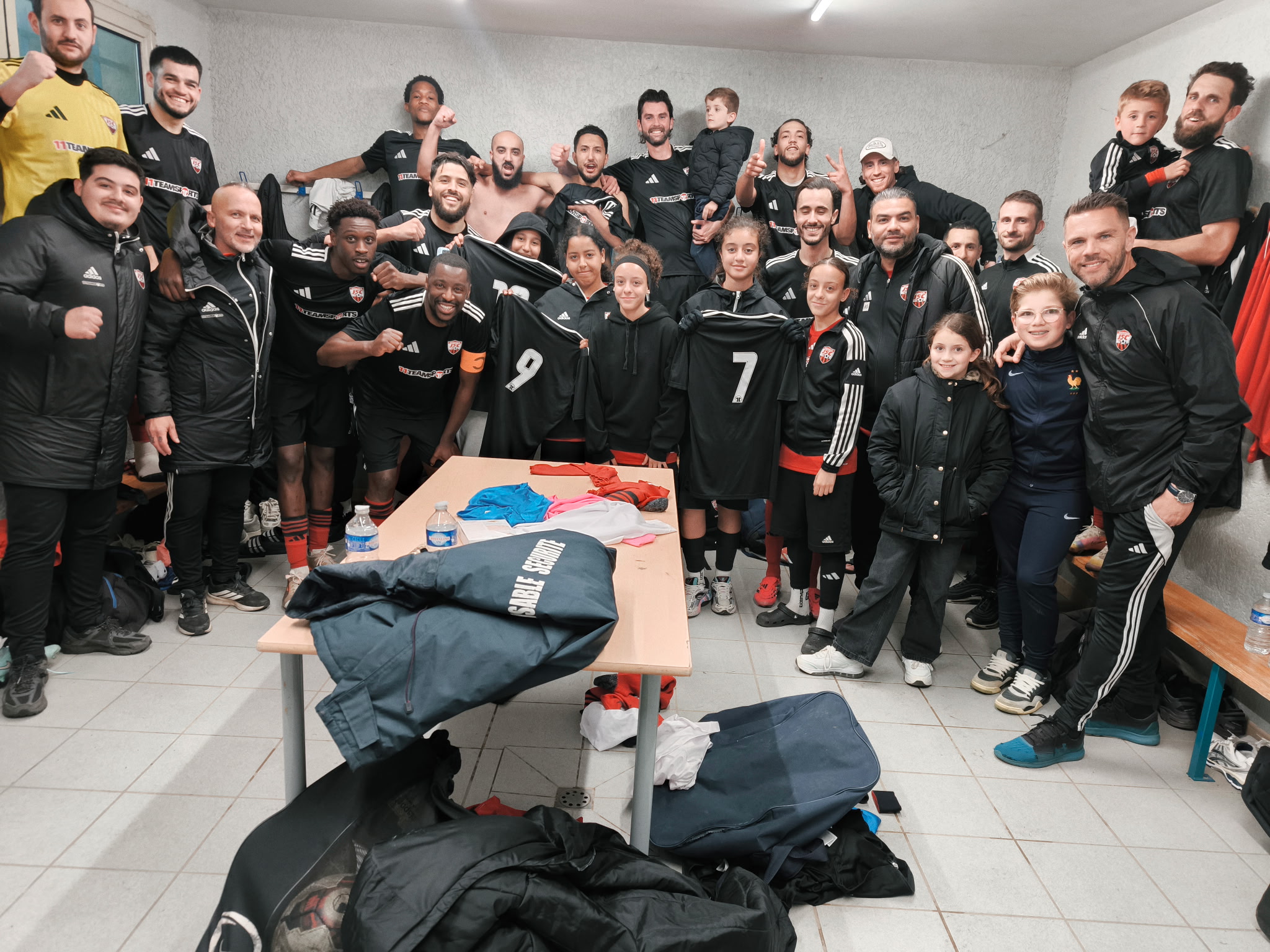 Le selfie de la victoire